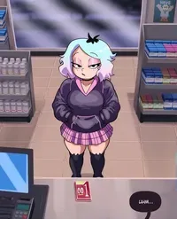[DometiArt] Emberlynn Pinkle tries to buy some condoms (Helluva Boss) (Ongoing)